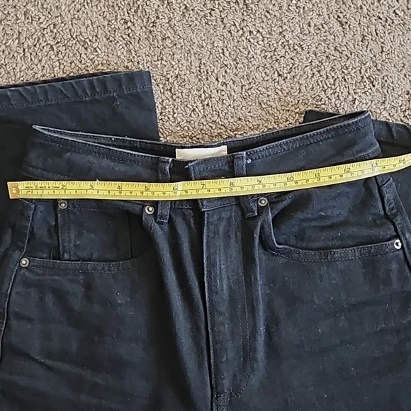 Like New Le Crop Sezane Jeans, Black, Size 2 (34 European size) - Picture 4 of 6